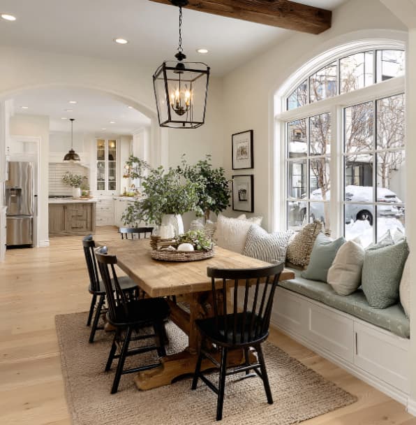 Cosy dining room with Murphy Furniture